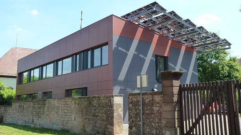Das Bild zeigt das Dienstgebäude des Rheinland-Pfalz Kompetenzzentrums für Klimawandelfolgen