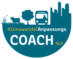 Logo des Projekts KimawandelAnpassungsCOACH RLP
